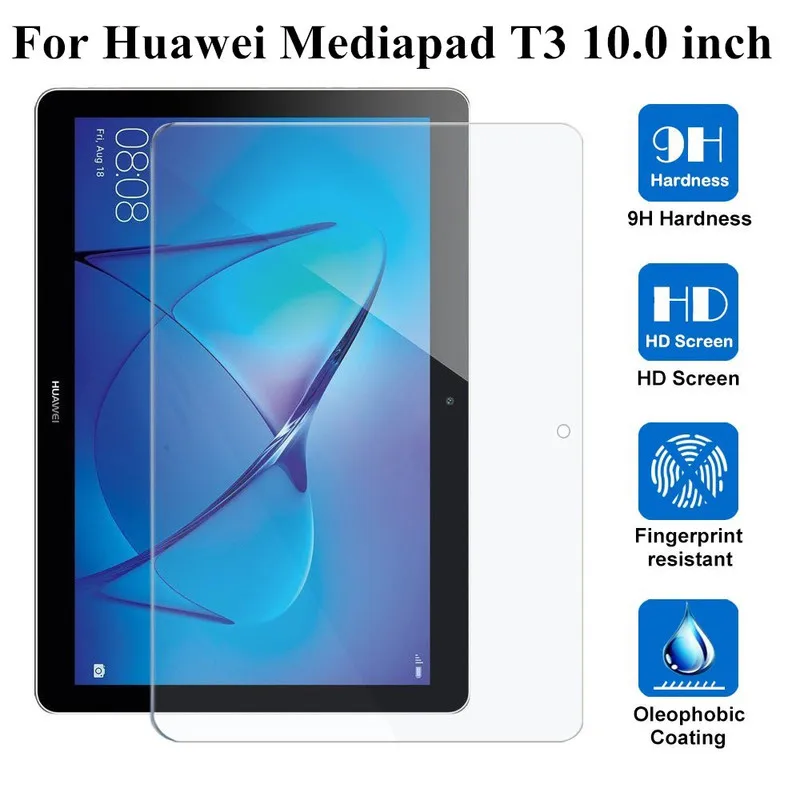 Защитное стекло закаленное для huawei mediapad t3 10 AGS L09 L03 9 6 дюйма|Защитные экраны