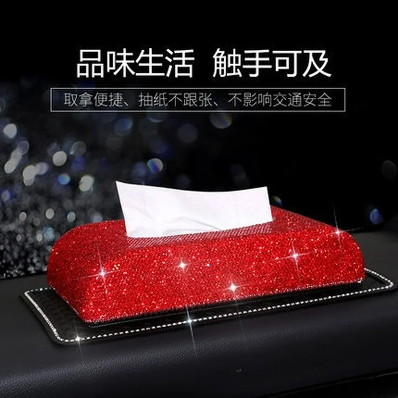 Продажа Роскошная Современная коробка для салфеток, автомобильная кожаная многофункциональная коробка для салфеток, органайзер для хранения, бойт...