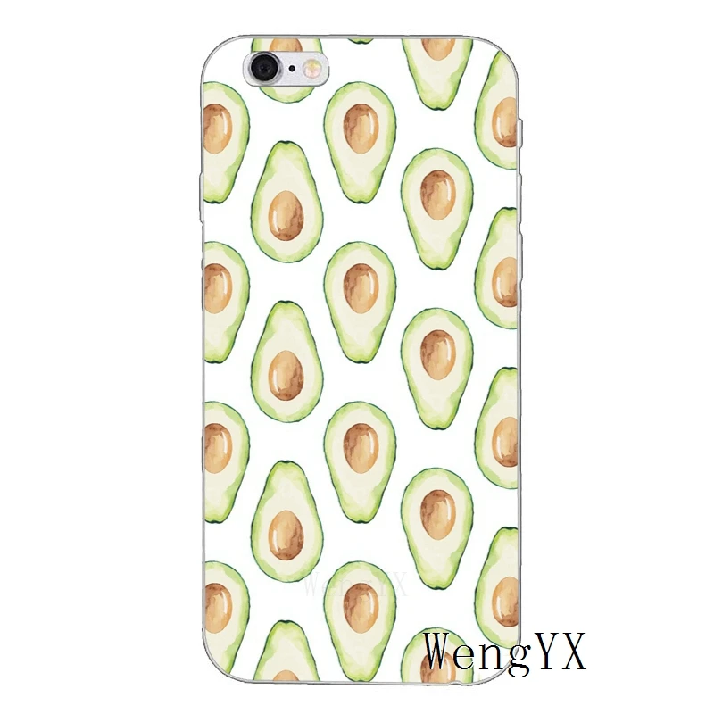 Cartoon lovely avocado pattern cover case For Huawei Honor 20 10i 9x Lite 8s 8C 8X 7C 7X 7A 6C pro 6X 6A 5A 5C 5X 4c V10 | Мобильные