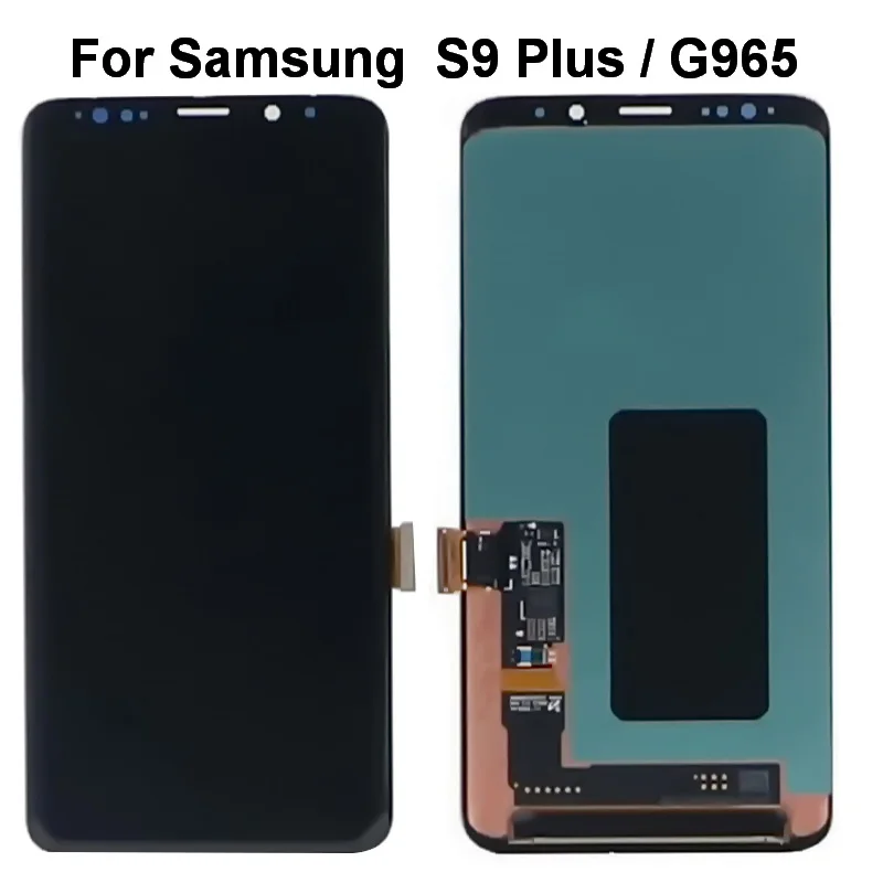 

100% Оригинальный AMOLED дисплей для SAMSUNG Galaxy S9 Plus G965 G965F SM-G965F/DS S9 + ЖК-дисплей сенсорный экран дигитайзер Запасная часть
