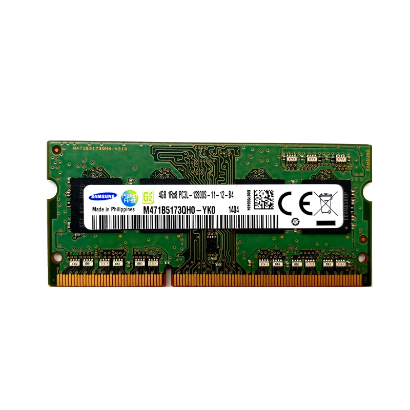 

Оперативная память Samsung PC3L-12800S DDR3L 1600 МГц 1333 МГц 4 ГБ 8 ГБ памяти ноутбука ноутбук модуль SODIMM DDR3 оперативная память
