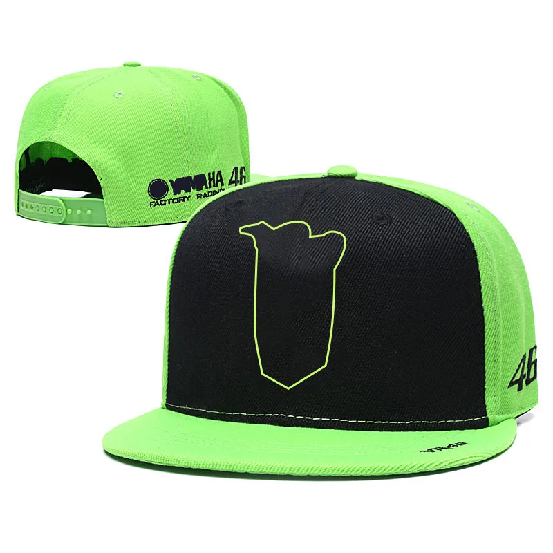 Бейсболка moto gp с вышивкой креативная Кепка отверстием в клетку логотипом yamaha для