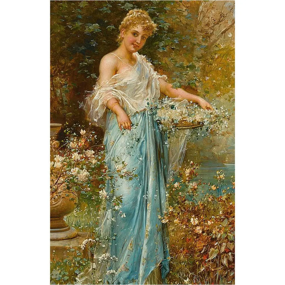 5D DIY Алмазная картина вышивка крестиком сад красота наклейки алмазная Вышивка