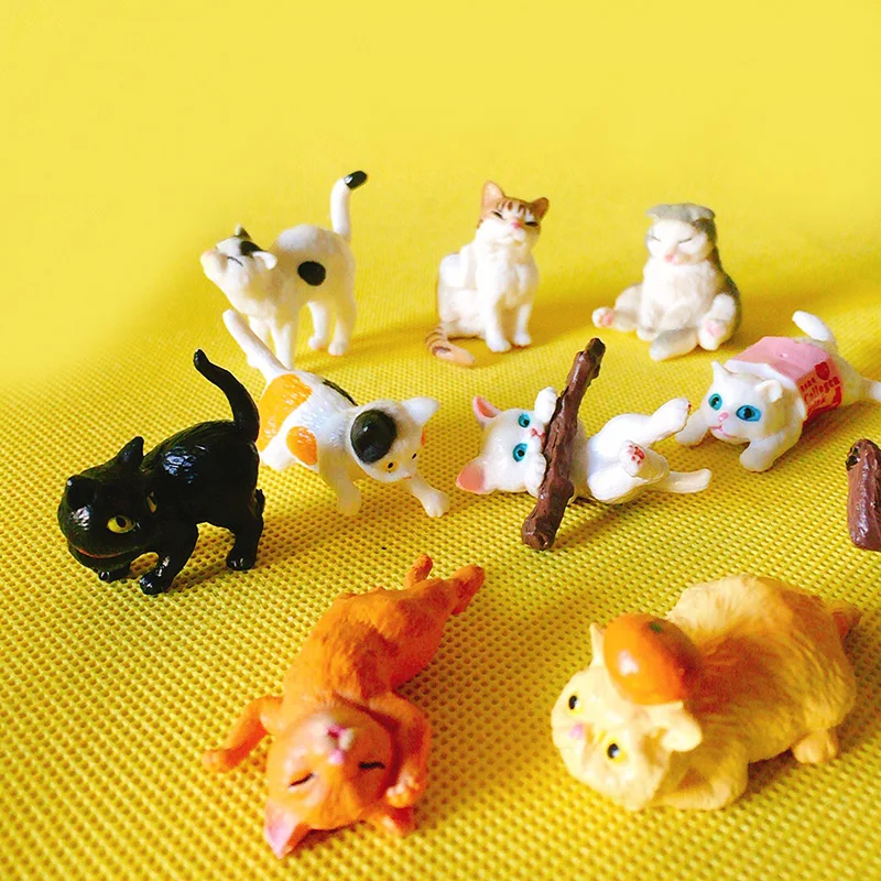 Бесплатная доставка 10 шт./кошка котенок/искусственная кожа/милый/Сказочный