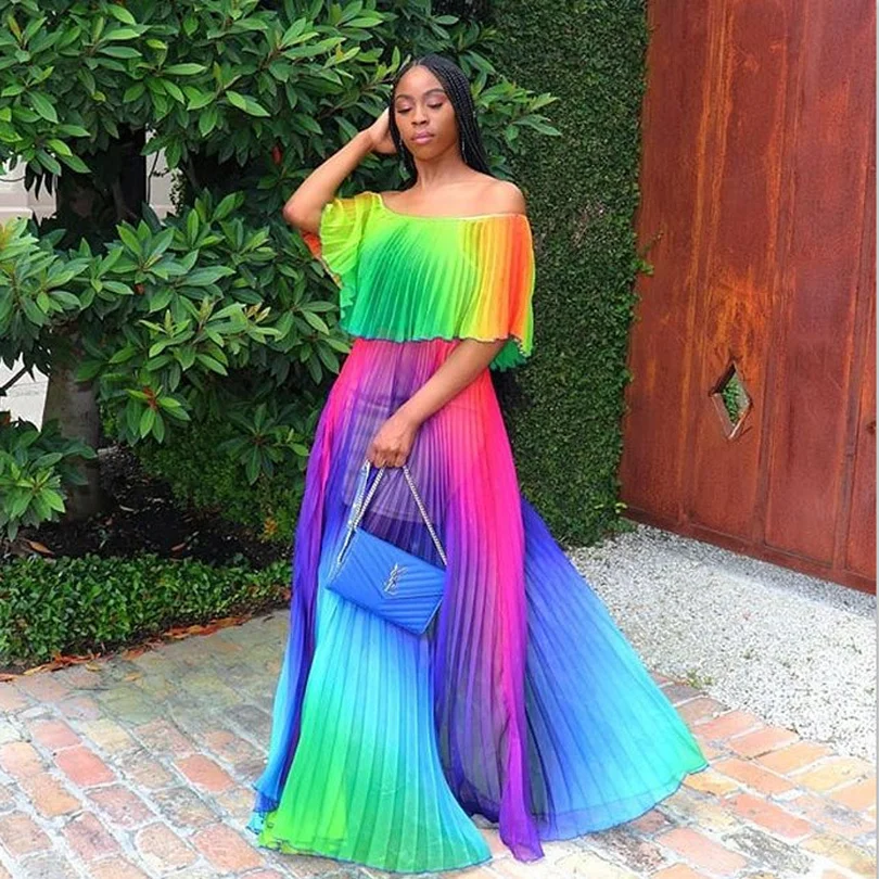 2019 новое летнее сексуальное модное Стильное женское длинное платье большого