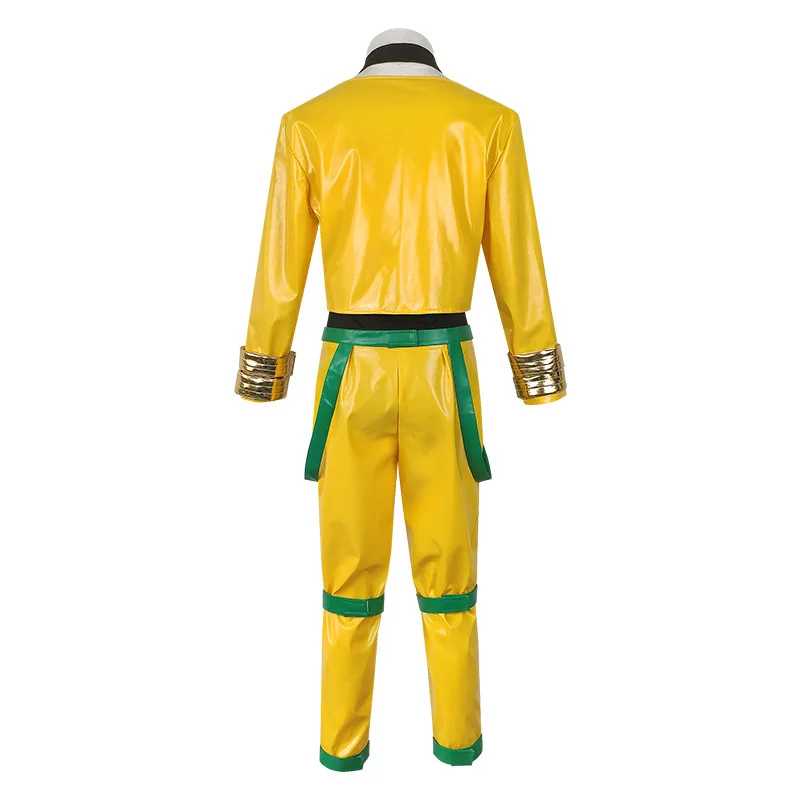 

Japanese Anime Jojo Girl Boy Brando Costume Cosplay Adult Top Pants Accessories Game Party Holiday Halloween Show Costume