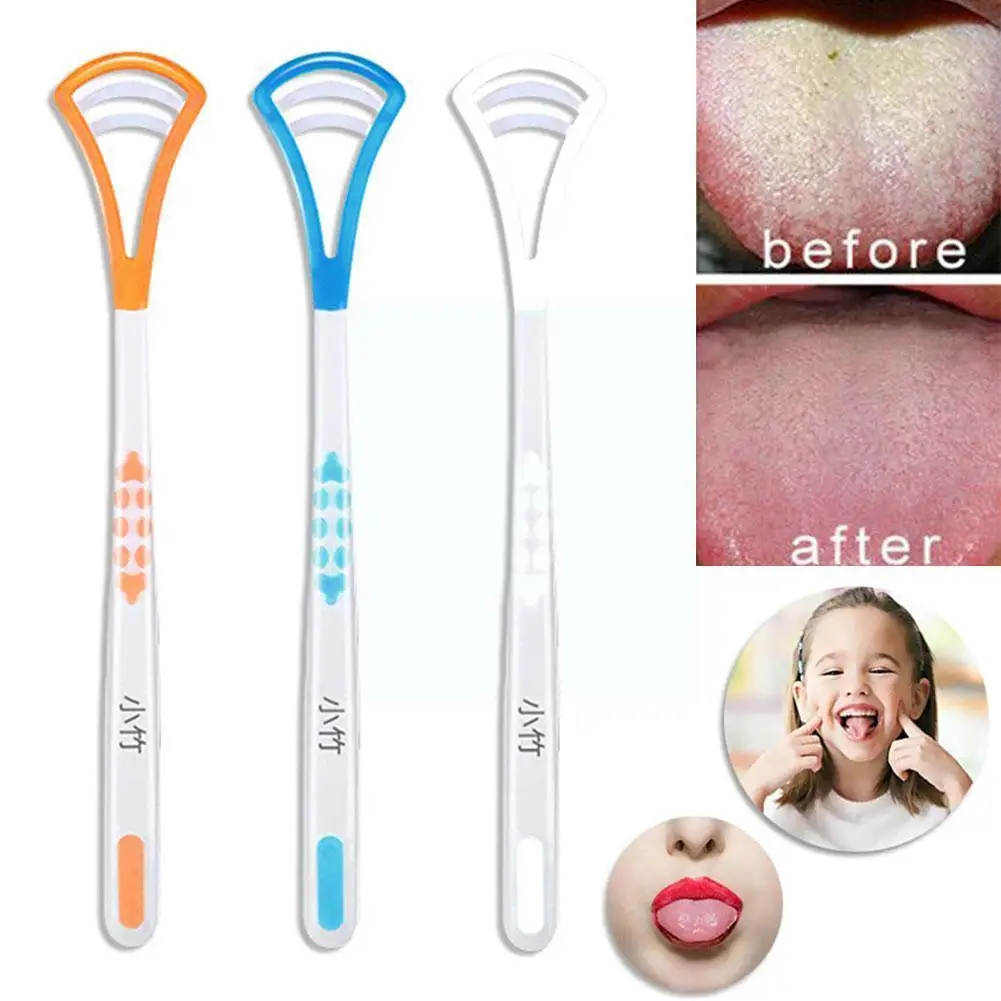 

Tongue Scraper Tongue Coating Cleaner Adult Youth Model Bad Tongue To Board Coating Silicone Remove Tongue Breath Brush Scr S2O5