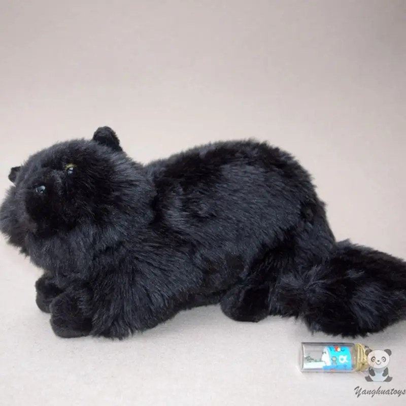 Реальная жизнь плюшевые игрушки для кукол редкие черные персидские аксессуары