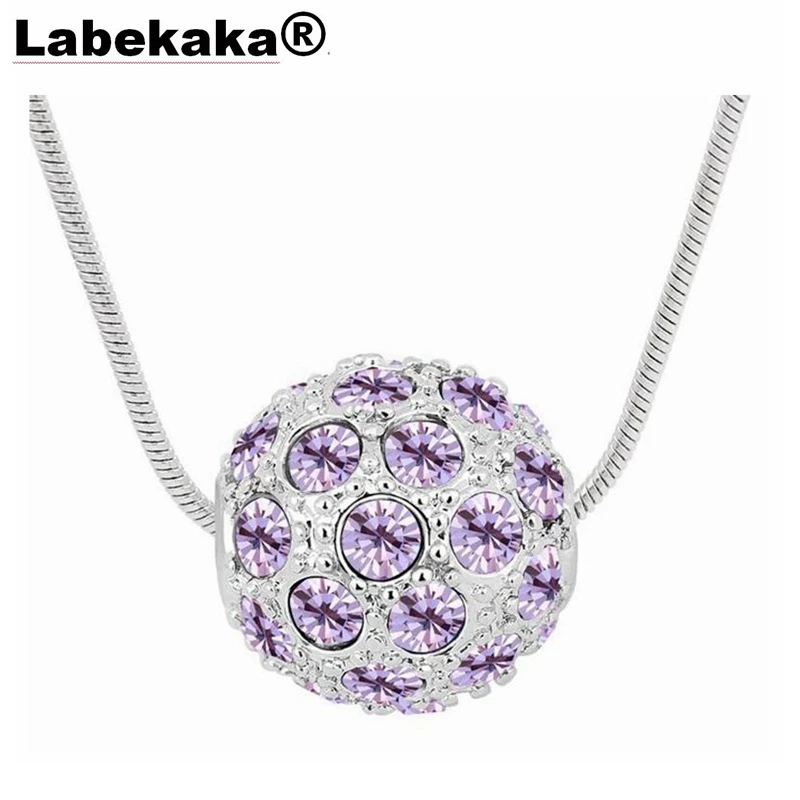 Labekaka подвески из горного хрусталя ювелирные изделия для женщин Стразы бусины