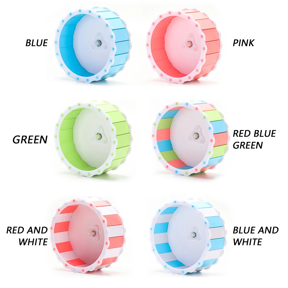

Hedgehog Rabbit Squirrel Jogging Playing Toy Hamster Exercise Wheel Sports Toys Silent Rotatory Running Disc Pet Accessories