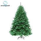 Strongwell 456090120 см зеленая мини-елка с шифрованием, искусственные елочные украшения, Рождественское украшение, домашний декор