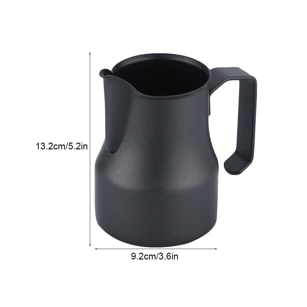 

Milk Jug Coffee Barista Cream Coffeeware Tools With Handle Fashion Kitchen Frothing Pitcher Drinks Accessories Stainless Steel