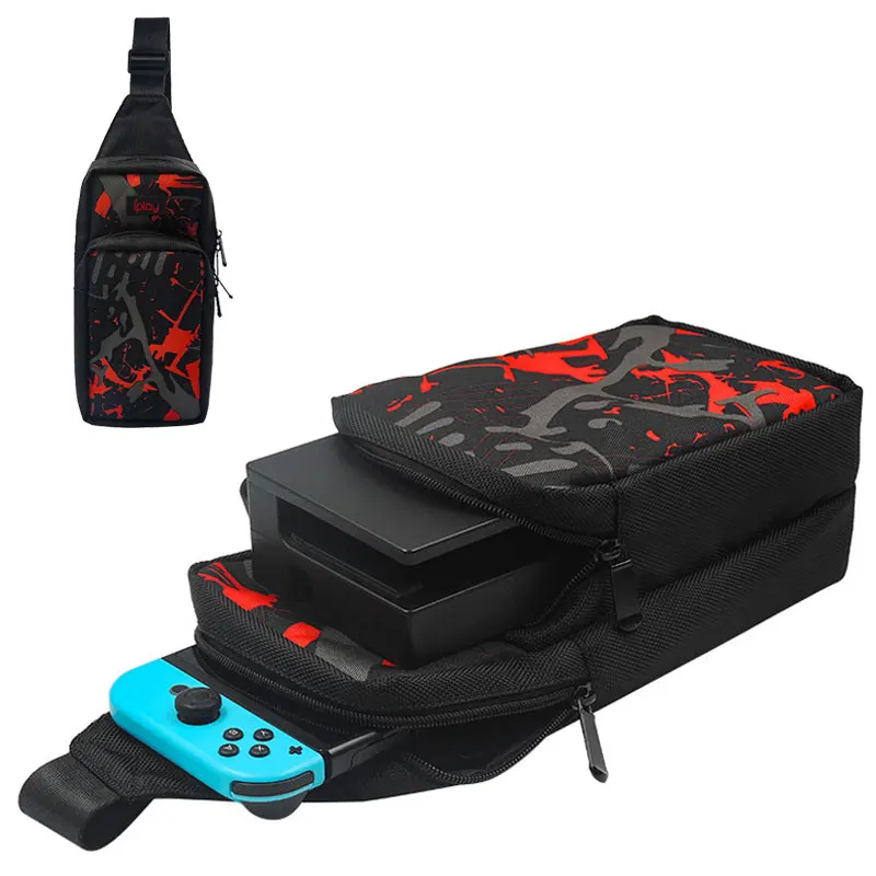 Чехол для переноски Nintendo Switch/Switch Lite дорожная сумка хранения через плечо модный