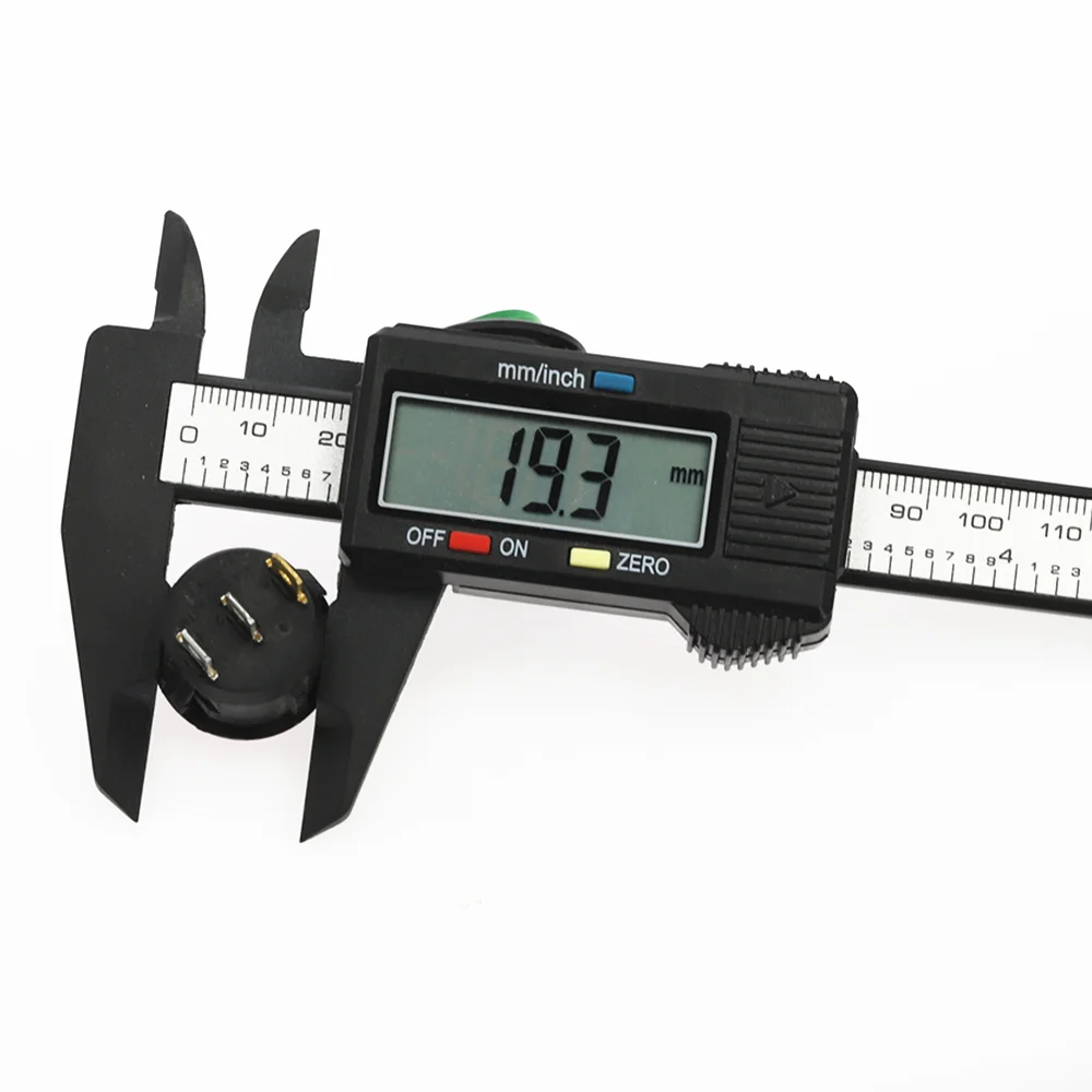 1 шт. 3 контакта со светодиодными огнями переключатель 12V 16A DC 23*23*25 мм