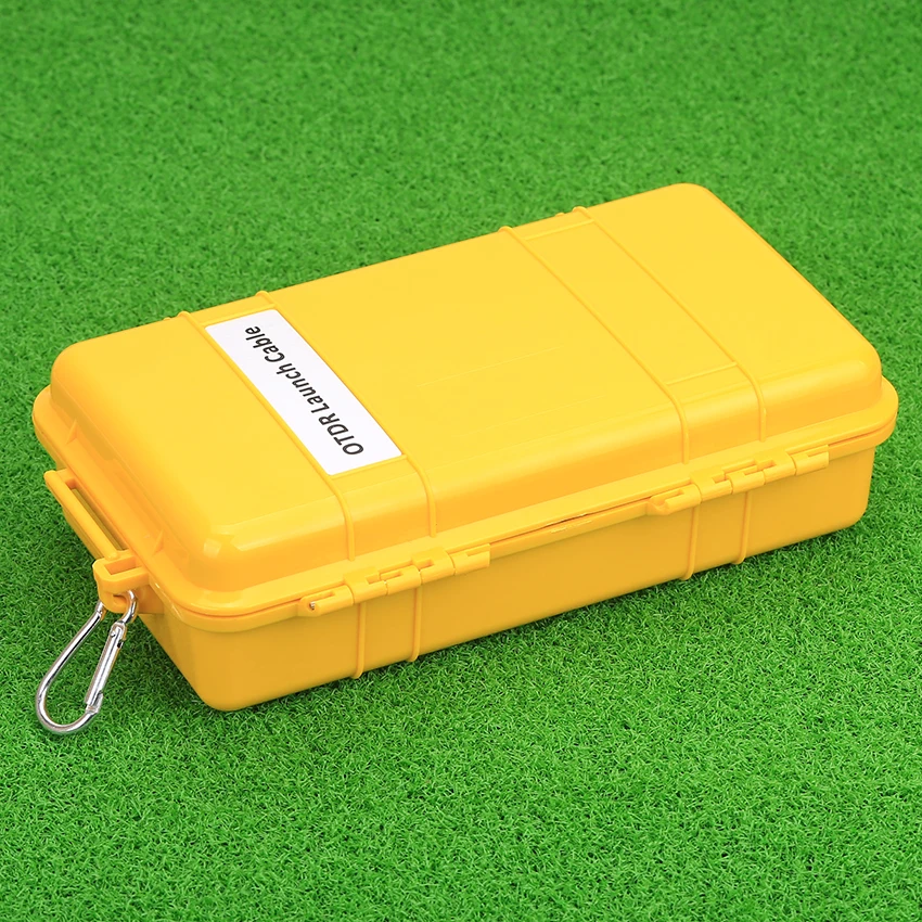 Волоконно оптический OTDR Расширенный пусковой кабель коробка 1 км одиночный режим