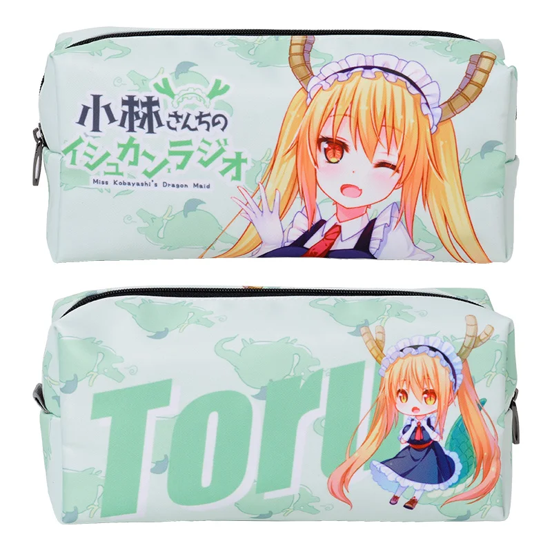 Аниме Miss Kobayashi's Dragon Maid Kanna Tohru чехол карандаш для косплея школьные канцелярские