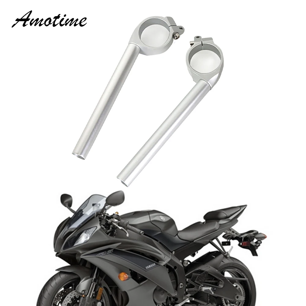 Мотоцикл клип на руль 50 мм для Yamaha YZFR6 YZF R6 2006 2007 2008 2009 2010 2011 2012 2013 2014 2016 в