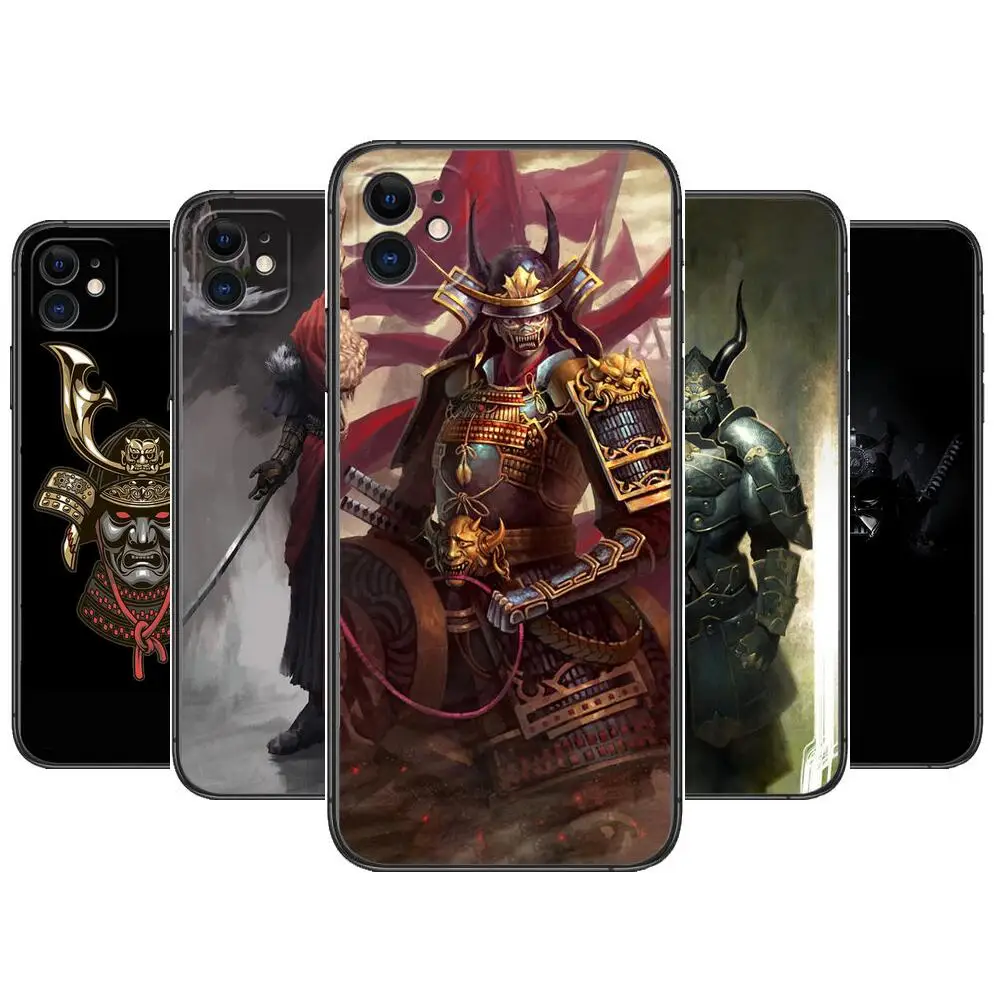 

Japan warrior Men Phone Cases For iphone 13 Pro Max case 12 11 Pro Max 8 PLUS 7PLUS 6S XR X XS 6 mini se mobile cell
