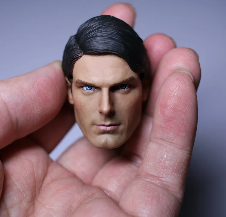 ESTARTEK 1/6 Супермен голова лепить с очками 1978 для 1" Коллекционная Фигурка DIY
