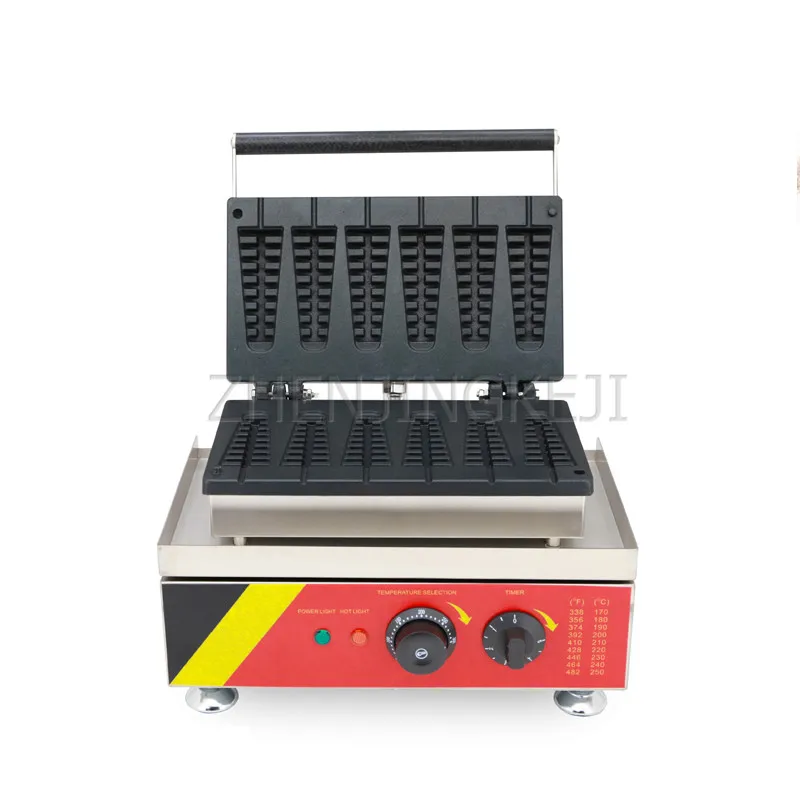 

1500W Fish Scale Cake Machine Pine Christmas Tree Cake Maker Commercial Lolly Waffle Electric Oven Business Snack Appliances