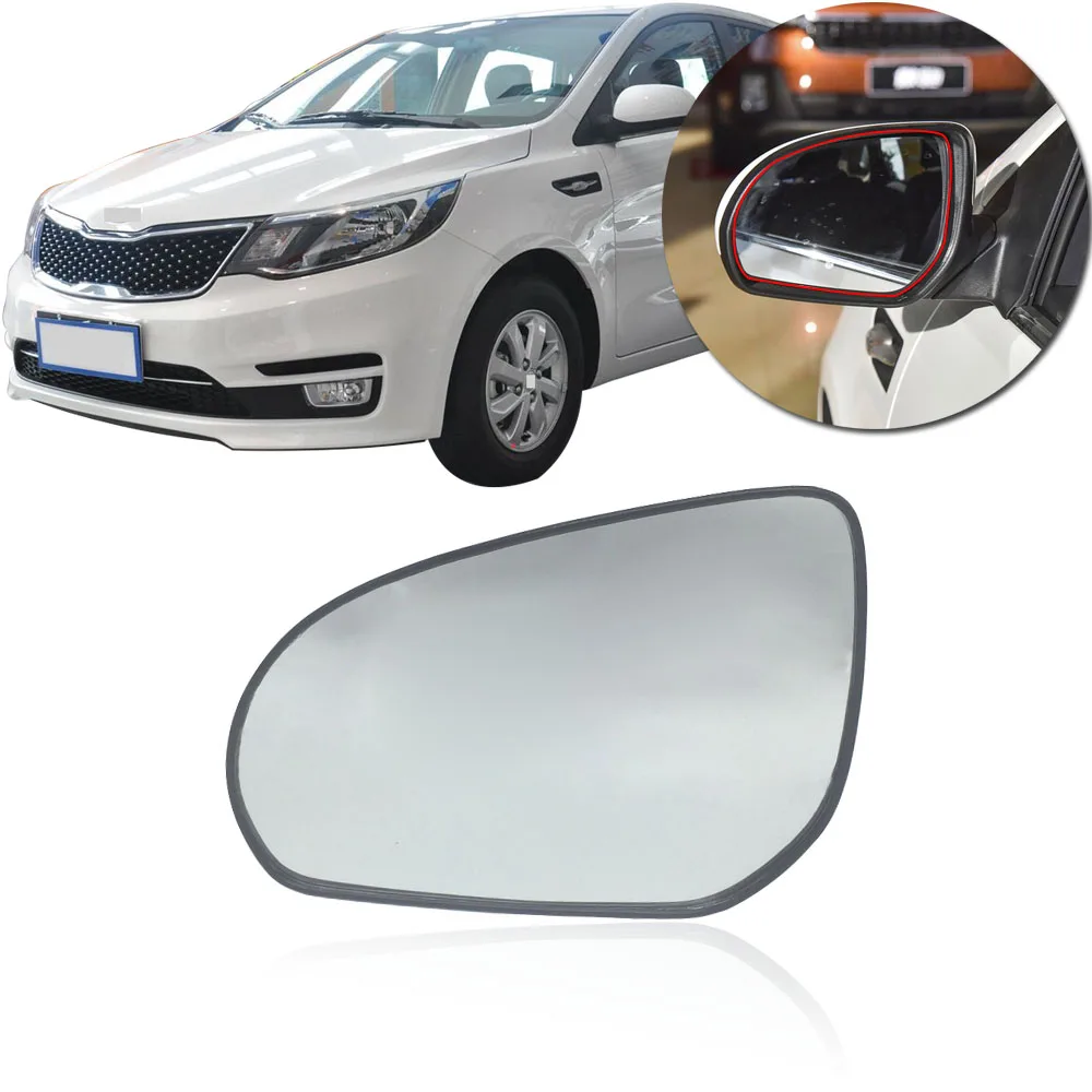 Зеркальный стеклянный объектив CAPQX без подогрева для KIA K2 2011 2012 2015 боковое стекло