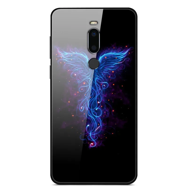 9 Чехол для Meizu M8, закаленное стекло, жесткая задняя крышка для Meizu M8 M 8, мягкий чехол для телефона, бампер для MeizuM8, защитный чехол 5,7 дюйма - Цвет: 9