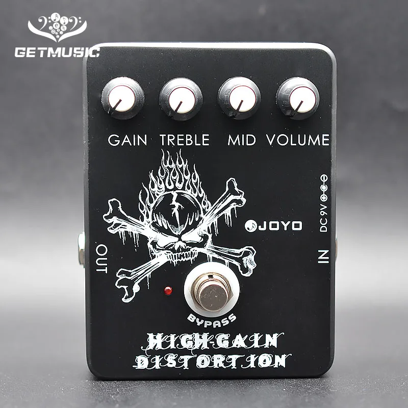 Joyo JF 04 с высоким коэффициентом усиления искажения Регулируемый Электрогитары
