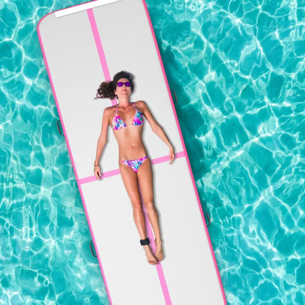 

Free Shipping Free Pump Inflatable Gymnastics Mat Yoga Mat Air Track Mats DWF Air Track Mats Air Trampoline Promotion Cheap !