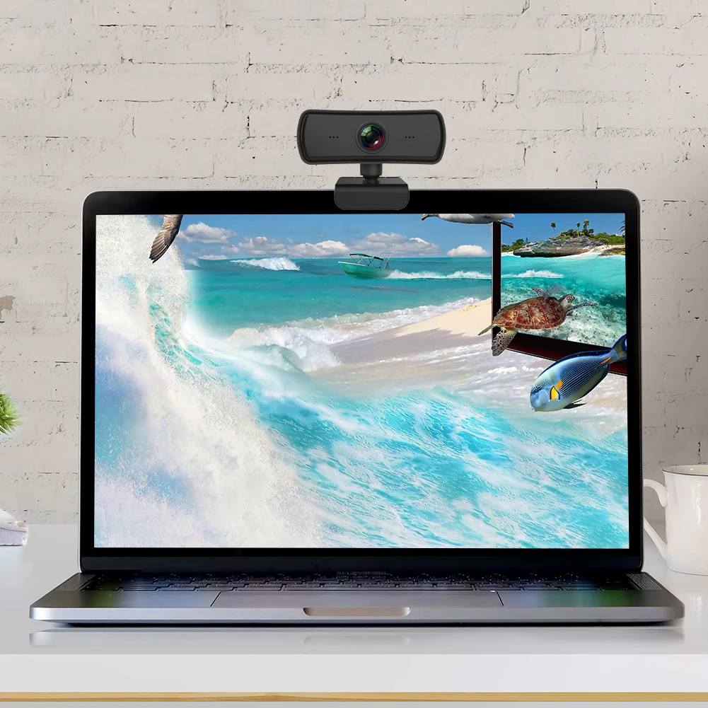 C3 Auto Focus 2K HD Webcam Desktop Computer Driver-Free USB 2.0 Web Camera | Компьютеры и офис