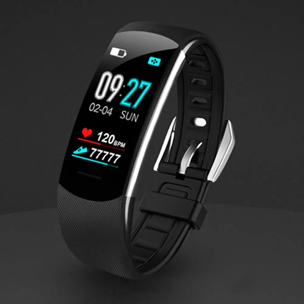 C6 Multifunctional Blood Pressure Smart Bracelet Touch Screen Waterproof Sleep Monitor Bluetooth Heart Rate Gift Sports Outdoor | Спорт и