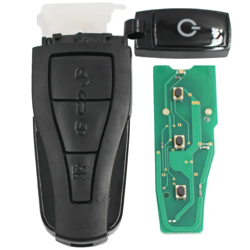 Дистанционный смарт ключ для автомобиля 3 кнопки 434 МГц с чипом ID46 PCF7941 MG требуется