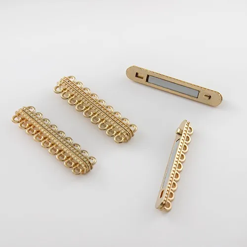 10 шт./лот 48*14 мм Оптовая Продажа diy модные магнитные застежки с 9 отверстиями