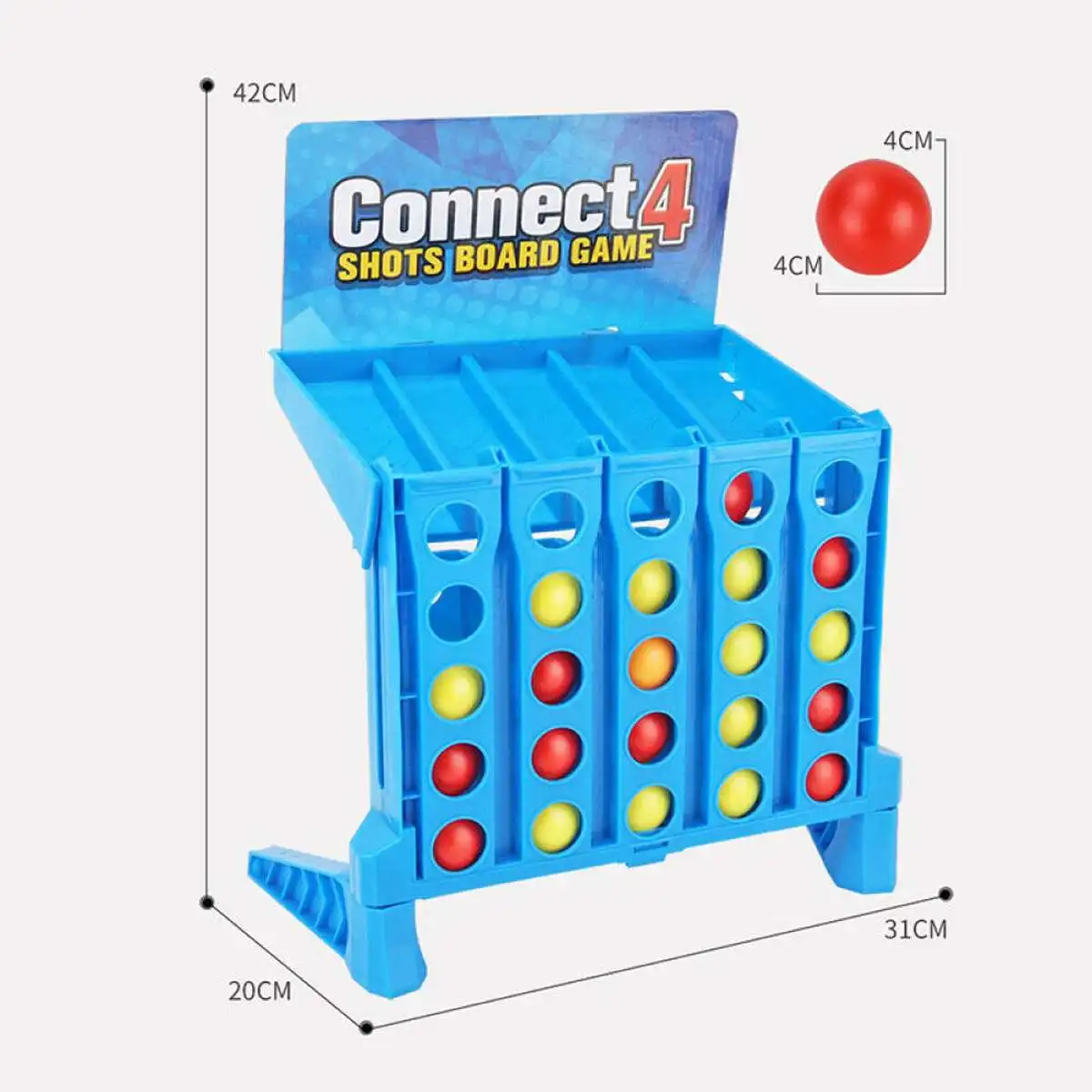 

Connect 4 Game 1 Set Board Game Entertainment Connect Sports Educational Puzzle Toys For Kids Finger Basketball Shooting Game