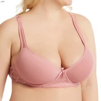 softrhyme womens ruffles underwire minimizer bra high stretch underwear bras for women bralette plus size bra big cup d e f