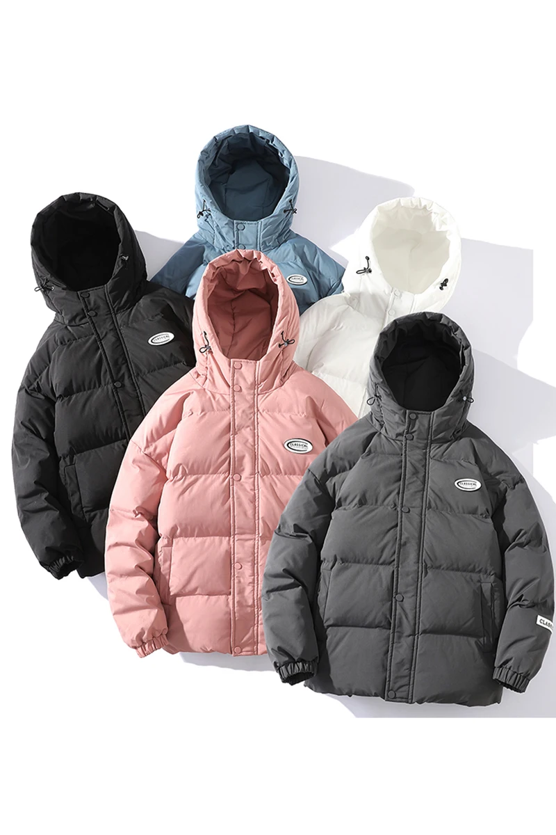 2021 new men's thickened down jacket solid color down super light cotton jacket autumn winter warm jacket Lightweight Jacket