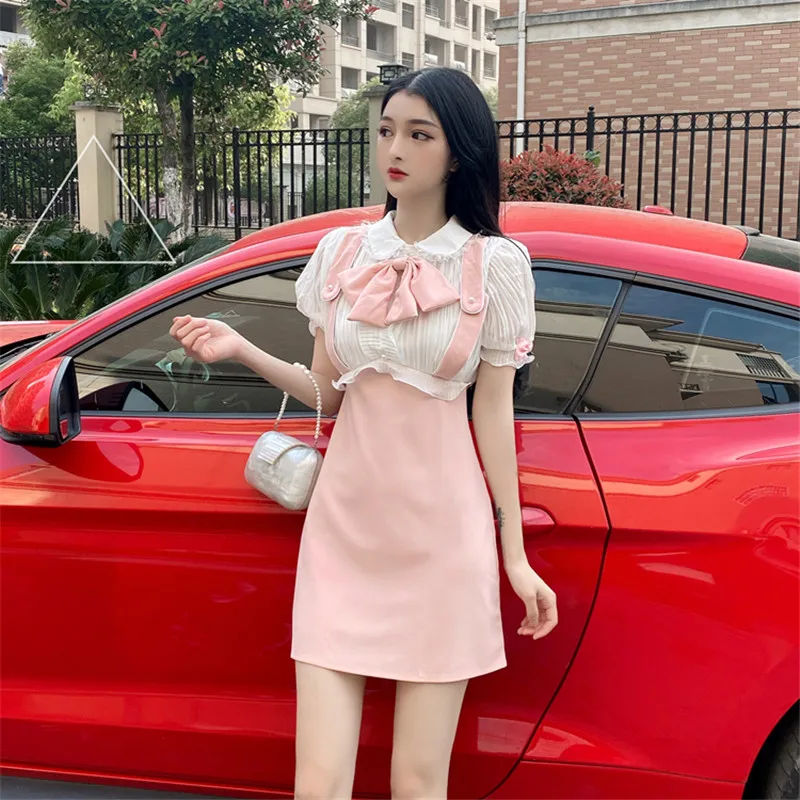 

2020 new fashion lantern sleeves sexy casual slimming A-line dress
