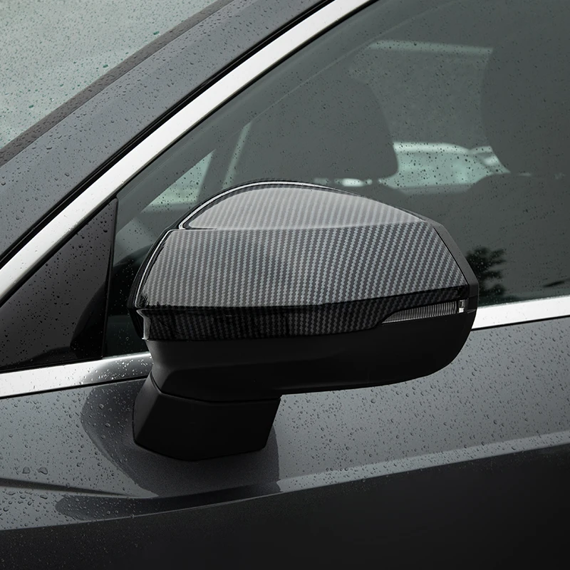 

High Quality Replacement with Clips ABS Side Mirror Covers Rearview Mirror Caps for Audi A4 B9 A6 C8 Q5 8R Q7 Car Accessories