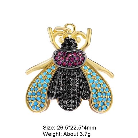 Juya медные шармы насекомые