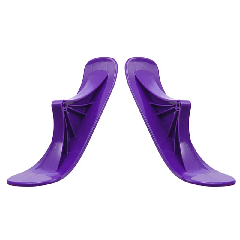 2PCS Winter Outdoor Sled Durable Replacement Direct Purple Scooter Parts Universal Ski Board Practical With Attachment | Спорт и