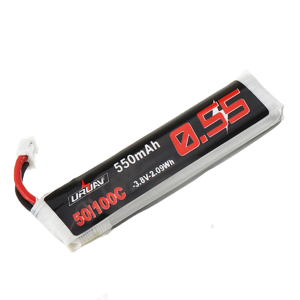 5PCS URUAV 3.8V 550mAh 50/100C 1S HV 4.35V PH2.0 Lipo Battery For Emax Tinyhawk Kingkong/LDARC TINY FPV Racing Drone Parts Accs | Игрушки и