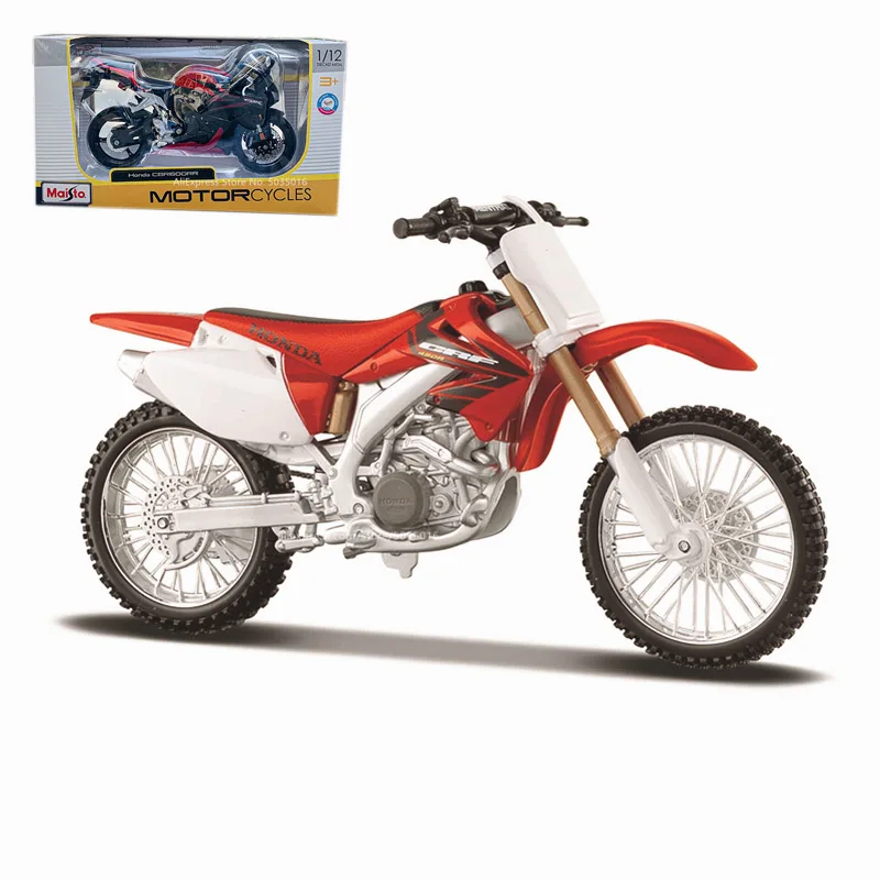 

Игрушки для мальчиков, модель из сплава для мотокросса Maisto 1:12 HONDA 600 RR, модель из сплава под давлением, модель автомобиля, коллекционные подар...
