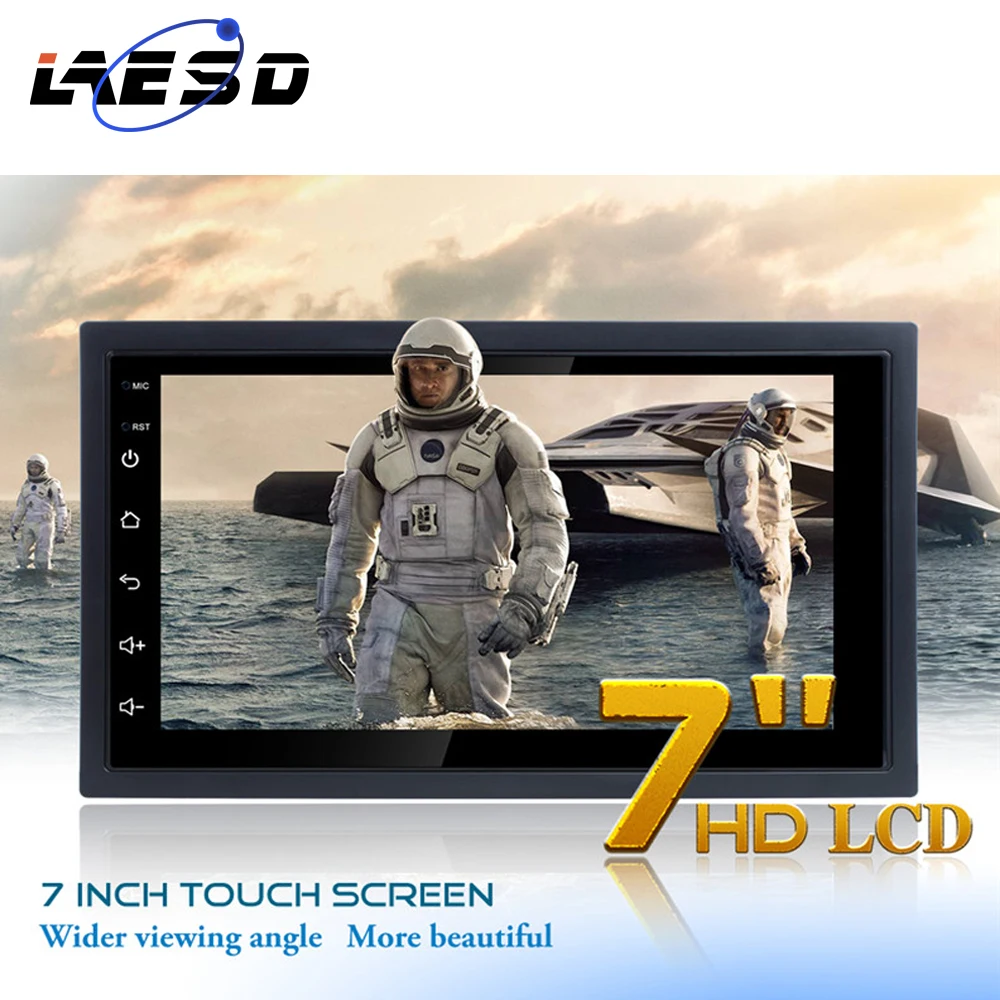 Автомобильная стерео 2 din 7 дюймов китайская Android 8 1 универсальная модель с 3g wifi gps