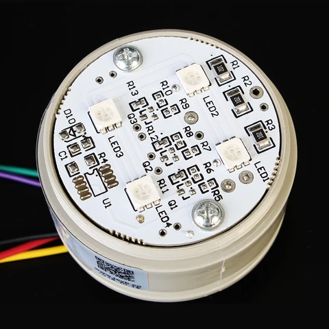 Мигающий светодиодный указатель JIAKMJ TB5052-RGY-T-J