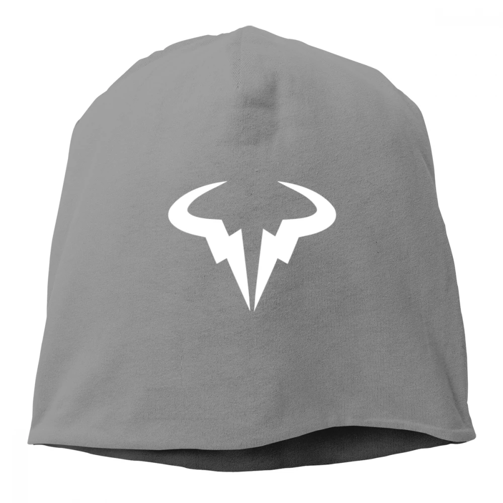 Rafael Nadal/вязанная хлопковая шапка с принтом Skullies мужская и женская кепка для весны