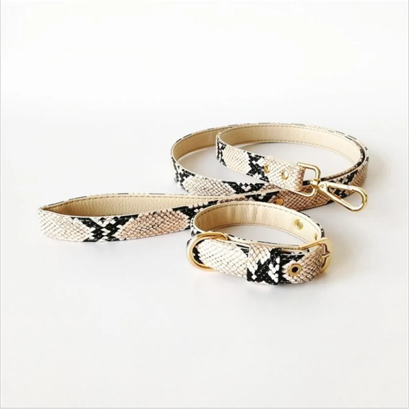 

High-end Dog Collar Leash Fashion for Dogs Accessories Pets Supplies for Dogs Personalized Labrador French Bulldog Necklaces
