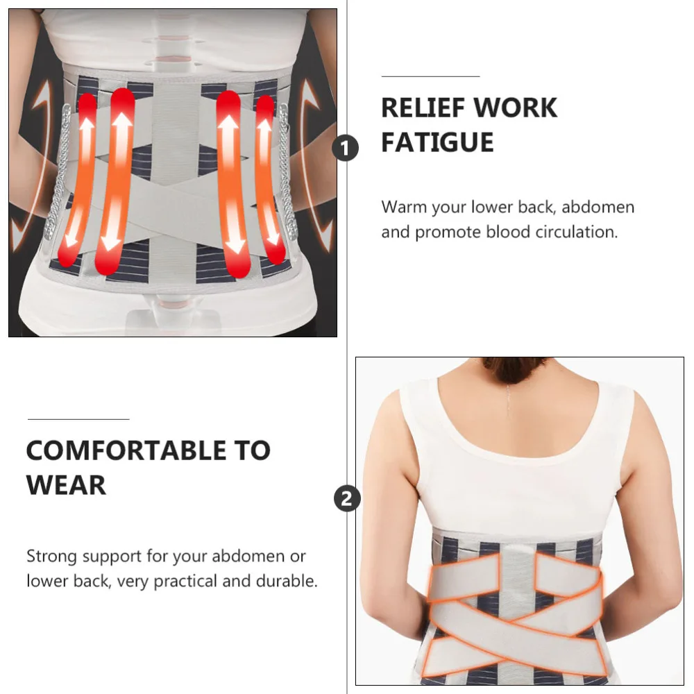 

Heated Lumbar Support Belt Professional Lumbar Belt Premium Lumbar Belt