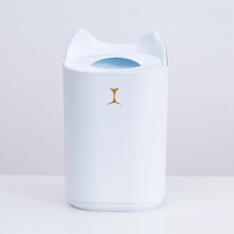 

Double Spray Humidifier Desktop Humidifier 3000ML Large Capacity USB Portable Air Humidifier Diffuser for Home ,White