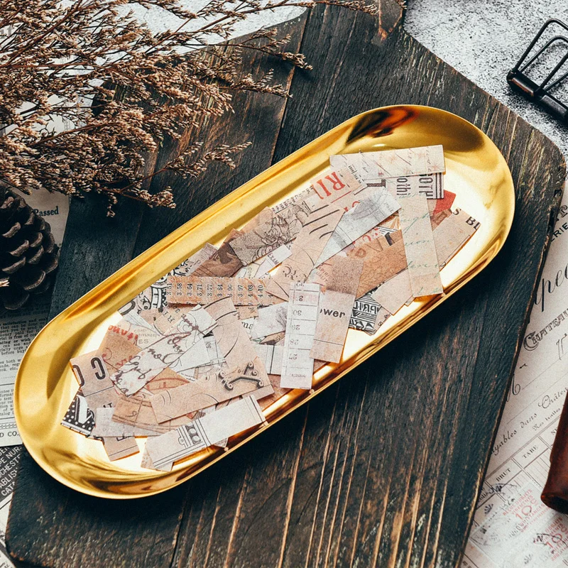 

ZLDECOR 70pcs Washi Paper Stickers for Scrapbooking DIY Projects Junk Journal Card Making Crafts