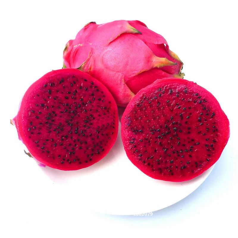 New!Sweet Pitaya Bonsai Tree Plants Dragon Fruit garden Pitaya flores Non-gmo Hylocereus Fruit, 100 plantas/Pack,#EV242E