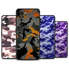 Чехол для Redmi Note 10 Pro Max, 9, 8, 8T, 7, K40 Pro Plus, 9 Power 9A, 9C, 9T, 8A, камуфляжный узор